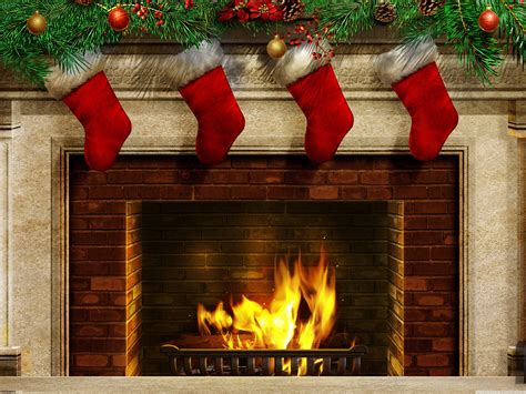 Cozy up with the Best Christmas Fireplace Backgrounds | Add Festive Charm to Your Desktop